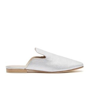 Freda Salvador Murphy Slip On in Silver Cafe Women’s Size 7.5